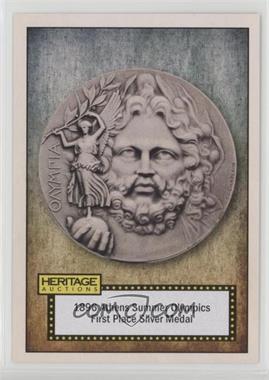 2017 Heritage Auctions Advertisement Cards - [Base] #14 - 1896 Athens Summer Olympics First Place Silver Medal