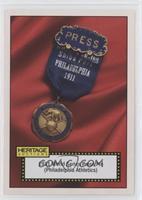 1911 World Series Press Pin (Philadelphia Athletics)