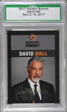 2017 Industry Summit - [Base] #3 - David Hall [Encased]