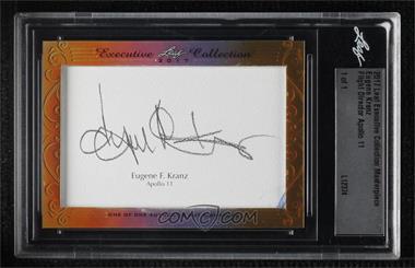 2017 Leaf Executive Collection Cut Signatures - [Base] - Gold #_EUKR - Eugene Kranz /1 [Cut Signature]