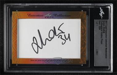 2017 Leaf Executive Collection Cut Signatures - [Base] - Gold #_SEZH - Sergei Zholtok /1 [Cut Signature]