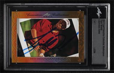 2017 Leaf Executive Collection Cut Signatures - [Base] - Gold #_TIWO - Tiger Woods /1 [Cut Signature]