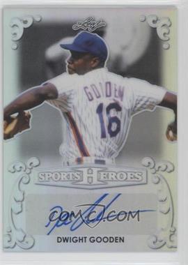 2017 Leaf Metal Sports Heroes - [Base] #BA-DG1 - Dwight Gooden