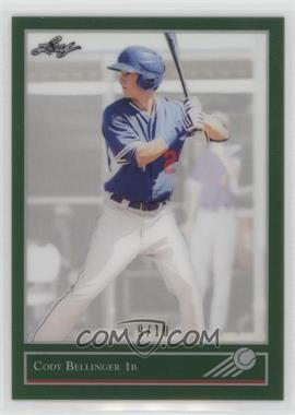 2017 Leaf Rookie - 92 Retro Acetate - Green #03 - Cody Bellinger /10