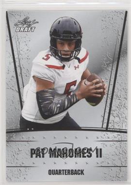2017 Leaf Special release - Draft Silver #07 - Patrick Mahomes II
