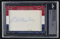 Bill Terry, Edd Roush [Cut Signature] #/12