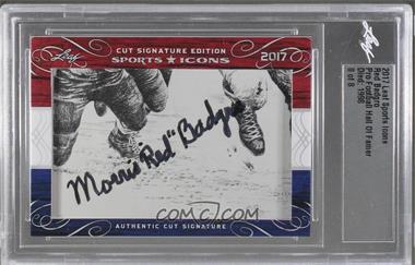 2017 Leaf Sports Icons Cut Signatures - [Base] #_REBA - Red Badgro /8 [Cut Signature]