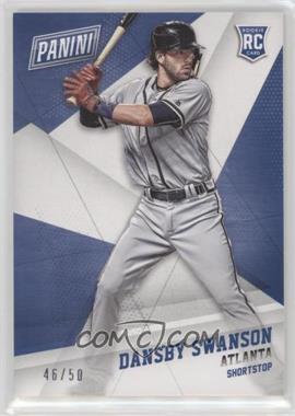 2017 Panini Black Friday - [Base] - Thick Stock #67 - Rookies - Dansby Swanson /50