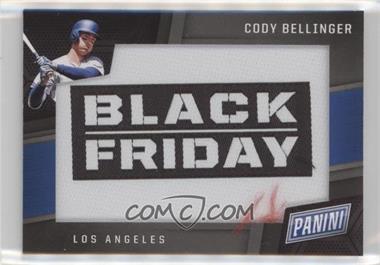 2017 Panini Black Friday - Black Friday Manufactured Patch #BF-CB - Cody Bellinger