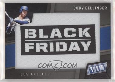 2017 Panini Black Friday - Black Friday Manufactured Patch #BF-CB - Cody Bellinger
