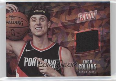 2017 Panini Black Friday - Rookie Materials - Cracked Ice #MS-ZC - Zach Collins /25