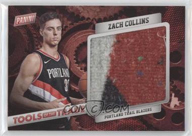 2017 Panini Black Friday - Tools of the Trade NBA Towels #TT-ZC - Zach Collins
