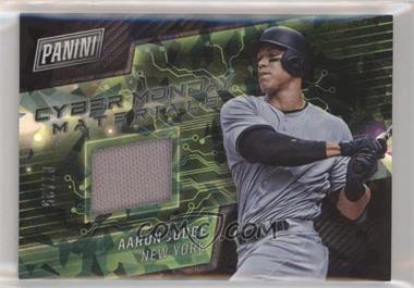 2017 Panini Cyber Monday - Cyber Monday Materials - Cracked Ice #AJ - Aaron Judge /25