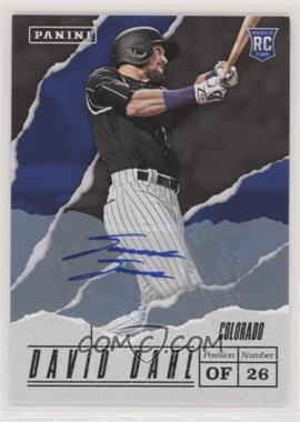 2017 Panini Father's Day - [Base] - Autographs #68 - David Dahl