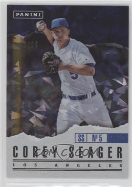 2017 Panini Father's Day - [Base] - Cracked Ice #28 - Corey Seager /25