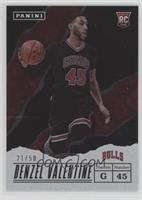 Denzel Valentine #/50