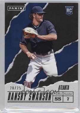 2017 Panini Father's Day - [Base] - Thick Stock #65 - Dansby Swanson /25