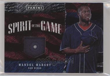 2017 Panini Father's Day - Spirit of the Game Relics - Rain #8 - Manuel Margot /15