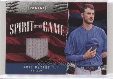2017 Panini Father's Day - Spirit of the Game Relics #1 - Kris Bryant