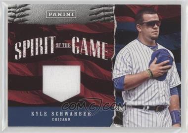 2017 Panini Father's Day - Spirit of the Game Relics #2 - Kyle Schwarber