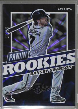 2017 Panini National Convention - [Base] - Rainbow Spokes Thick Stock #BB29 - Rookies - Dansby Swanson /25 [Noted]