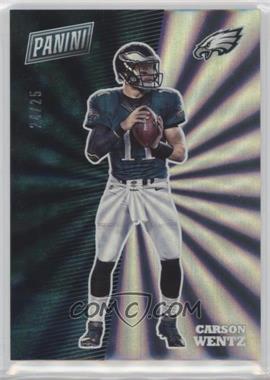 2017 Panini National Convention - [Base] - Rainbow Spokes Thick Stock #FB18 - Carson Wentz /25