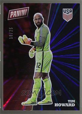2017 Panini National Convention - [Base] - Rainbow Spokes Thick Stock #S5 - Tim Howard /25