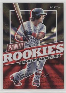 2017 Panini National Convention - [Base] - Rainbow Spokes #BB30 - Rookies - Andrew Benintendi /49