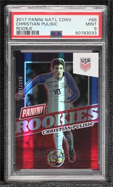 2017 Panini National Convention - [Base] #S9 - Rookies - Christian Pulisic /399 [PSA 9 MINT]