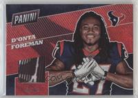 D'onta Foreman #/49