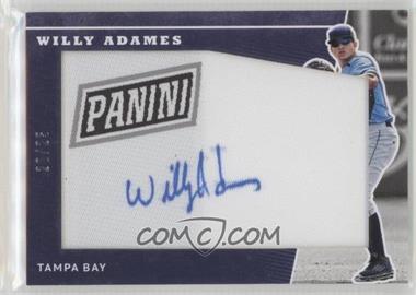 2017 Panini National Convention - Manufactured Patch Autographs #_WIAD - Willy Adames /25