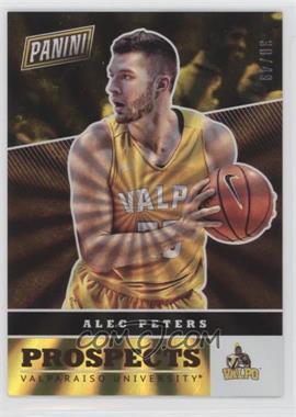 2017 Panini National Convention - Prospects - Rainbow Spokes #5 - Alec Peters /49