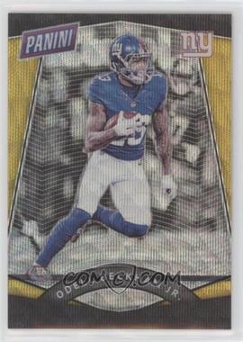 2017 Panini National Convention - VIP Prizm - Gold Wave Prizm #12 - Odell Beckham Jr. /15