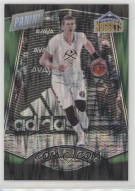 2017 Panini National Convention - VIP Prizm - Green Shimmer Prizm #52 - Nikola Jokic /5