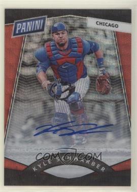 2017 Panini National Convention - VIP Prizm - Red Wave Prizm Autographs #59 - Kyle Schwarber /25