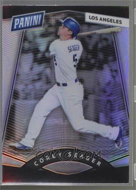 2017 Panini National Convention - VIP Prizm - Silver Prizm #67 - Corey Seager