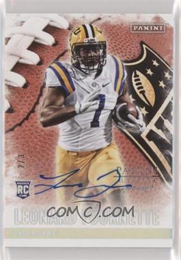 2017 Panini National Convention - VIP Rookies - Gold Autographs #4 - Leonard Fournette /3