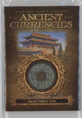 2017 Upper Deck Goodwin Champions - Ancient Currencies Relics #CR-1 - Ancient Chinese Coins