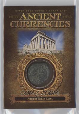 2017 Upper Deck Goodwin Champions - Ancient Currencies Relics #CR-2 - Ancient Greek Coins
