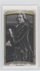 2017 Upper Deck Goodwin Champions - [Base] - Canvas Mini Blank Back #2 - John Adams