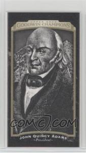 2017 Upper Deck Goodwin Champions - [Base] - Canvas Mini #106 - Black & White - John Quincy Adams