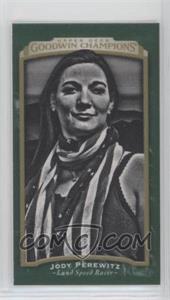 2017 Upper Deck Goodwin Champions - [Base] - Cloth Mini Lady Luck Back #147 - Black & White - Jody Perewitz /25