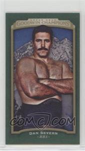 2017 Upper Deck Goodwin Champions - [Base] - Cloth Mini Lady Luck Back #38 - Dan Severn /25