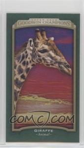 2017 Upper Deck Goodwin Champions - [Base] - Cloth Mini Lady Luck Back #68 - Horizontal - Giraffe /25