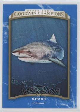 2017 Upper Deck Goodwin Champions - [Base] - Royal Blue #24 - Shark