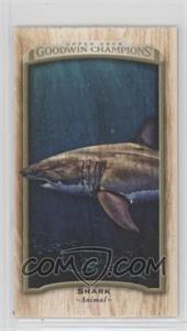2017 Upper Deck Goodwin Champions - [Base] - Wood Mini Lumberjack Back #74 - Shark /8