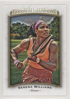 2017 Upper Deck Goodwin Champions - Base Short Print #SP1 - Serena Williams