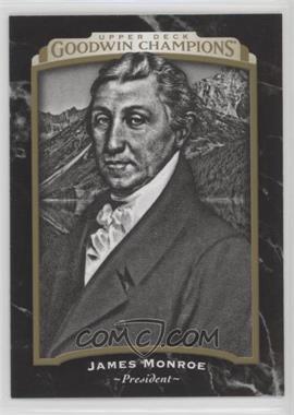 2017 Upper Deck Goodwin Champions - [Base] #105 - Black & White - James Monroe