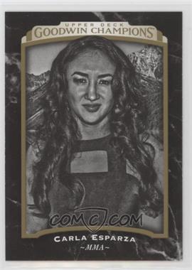 2017 Upper Deck Goodwin Champions - [Base] #127 - Black & White - Carla Esparza