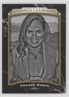 2017 Upper Deck Goodwin Champions - [Base] #131 - Black & White - Amanda Nunes